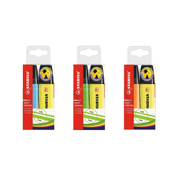 Stabilo Boss Original Lot de 2 surligneurs Couleurs assorties