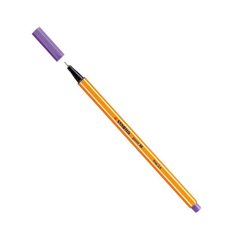 Stylo feutre Stabilo point 80 - Pointe fine