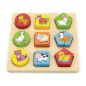 Puzzle formes géométriques - animaux de ferme Puzzle formes géométriques - animaux de ferme