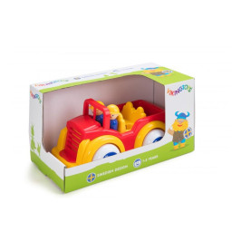 voiture Jumbo Jeep avec 2 figurines