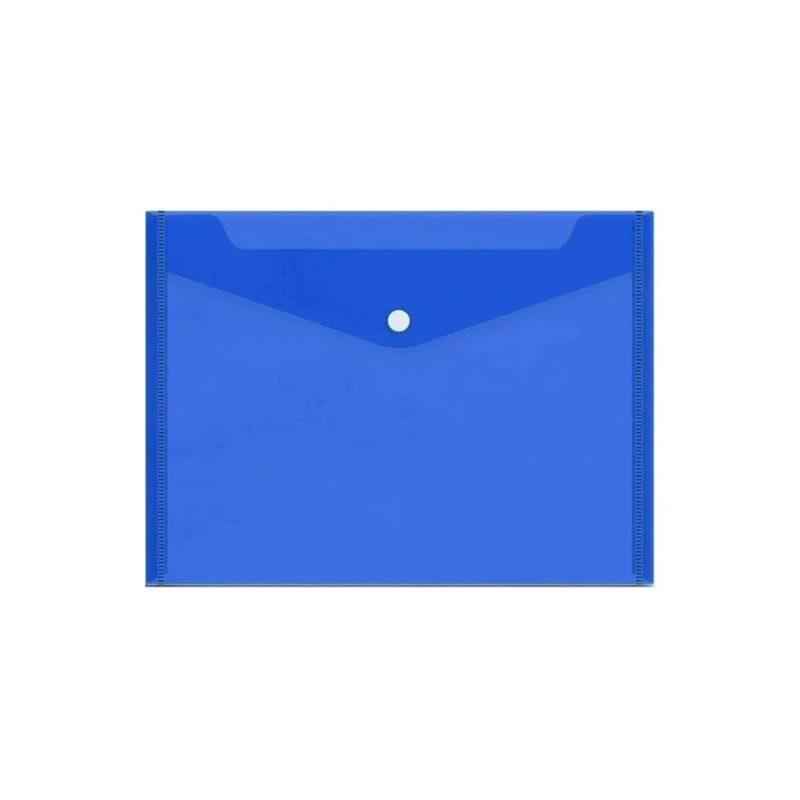 Pochette à bouton - bleu Pochette à bouton - bleu