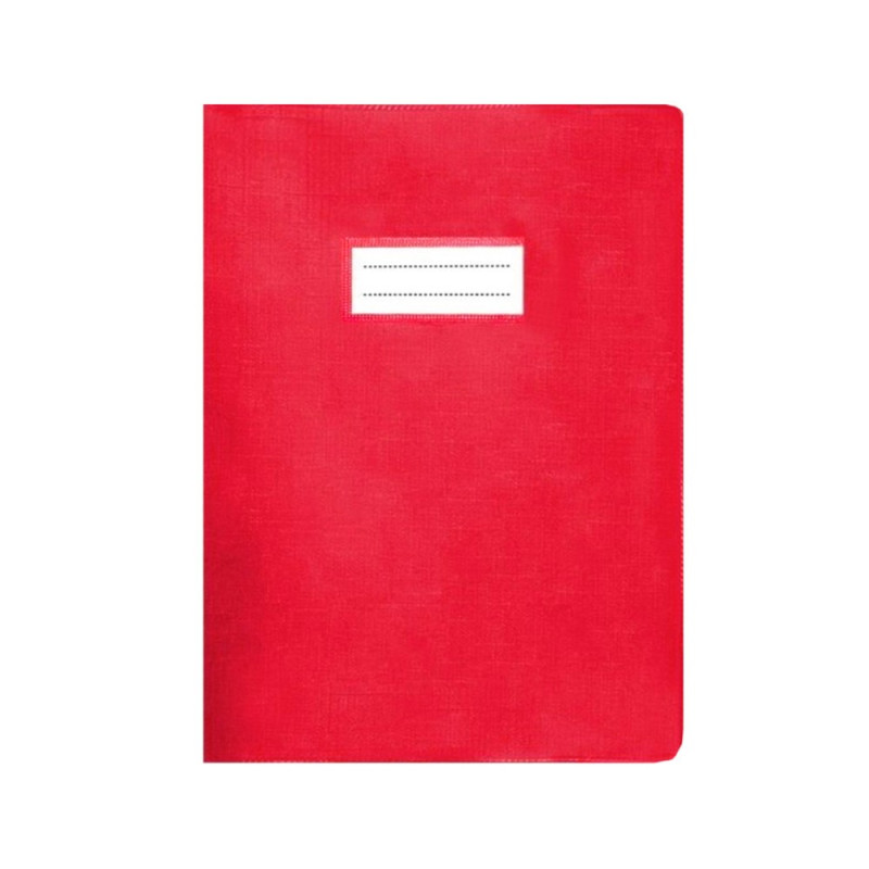 Protège cahier 17*22 lino Rouge Protège cahier 17*22 lino Rouge