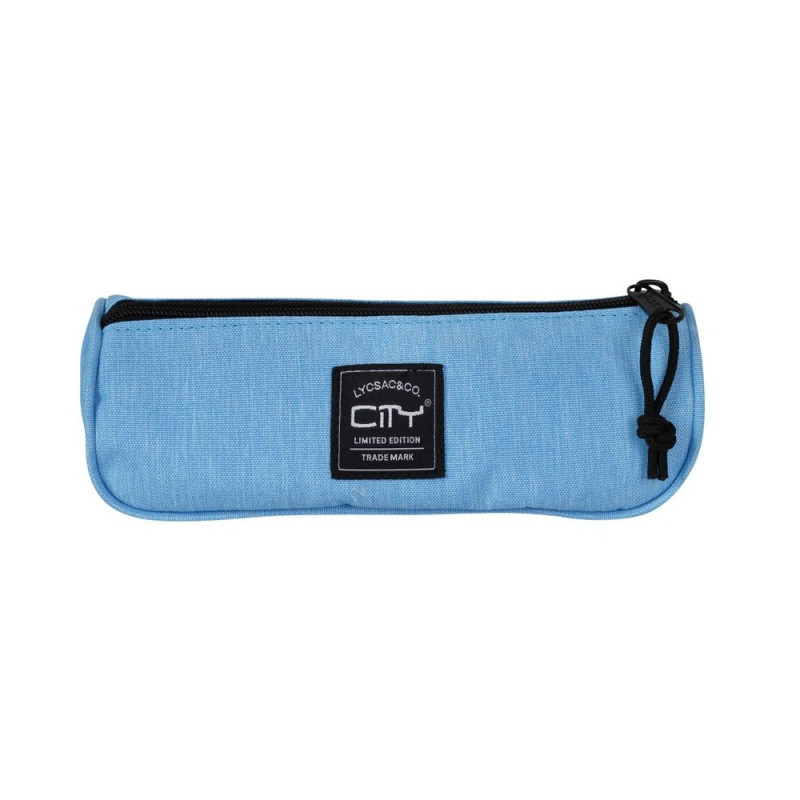 Pencil eclair turquoise melange
