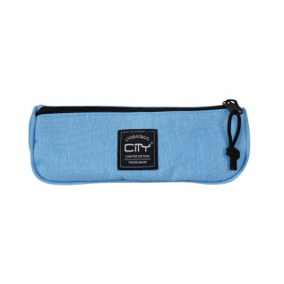 Pencil eclair turquoise melange