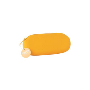 Étui ovale en silicone pour lunettes fresh collection, couleurs pastel