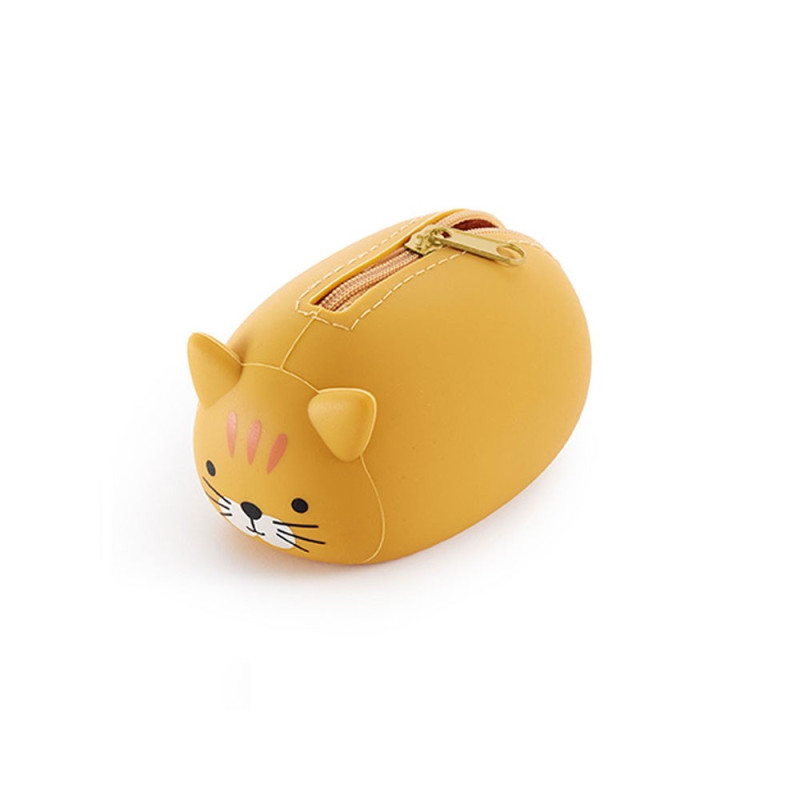 Porte monnaie silicone animales