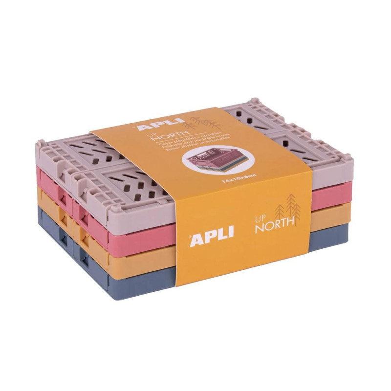 Boîtes en Plastique Pliantes et Empilables - Taille 140x100x60mm Boîtes en Plastique Pliantes et Empilables - Taille 140x100x60mm