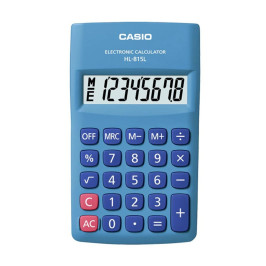 Calculatrice portative Casio HL-815L-BU-S-DP - 8 chiffres
