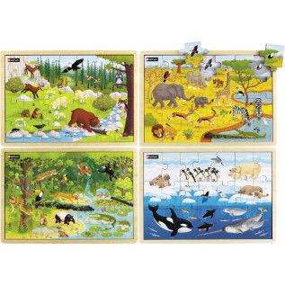 Puzzle Animaux du monde
