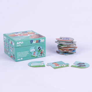 Puzzle de sports et leurs accessoires