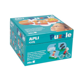 Puzzle de sports et leurs accessoires