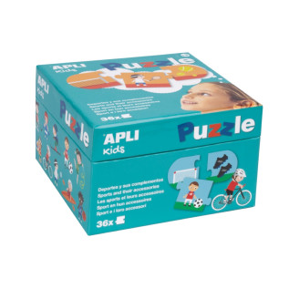 Puzzle de sports et leurs accessoires