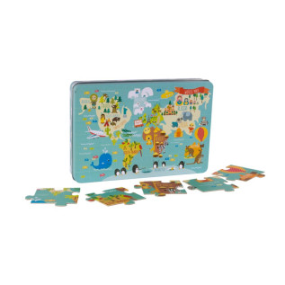 Puzzle Carte du monde