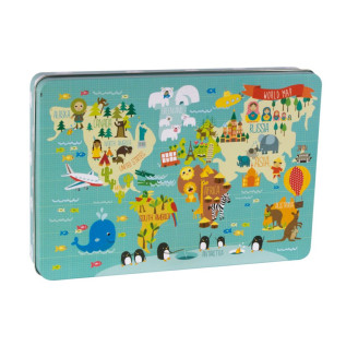 Puzzle Carte du monde