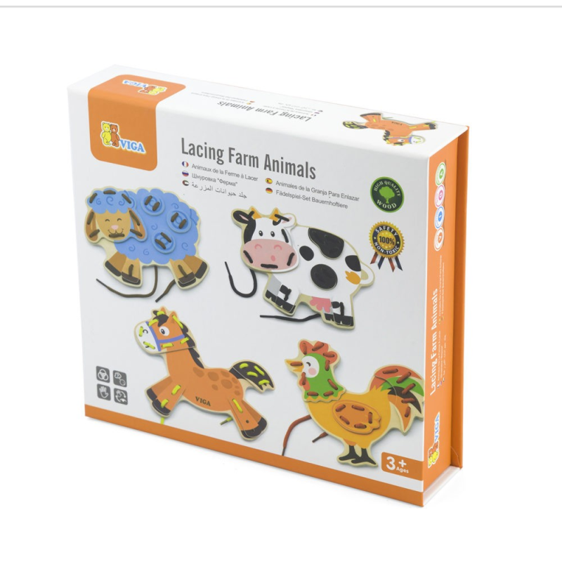 Lacing Farm Animals Lacing Farm Animals