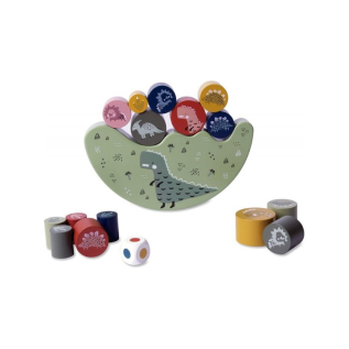 Jeu d’équilibre dinosaures