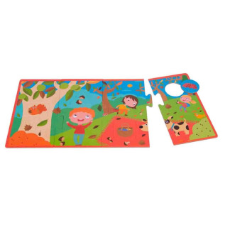 Le puzzle des 4 stations