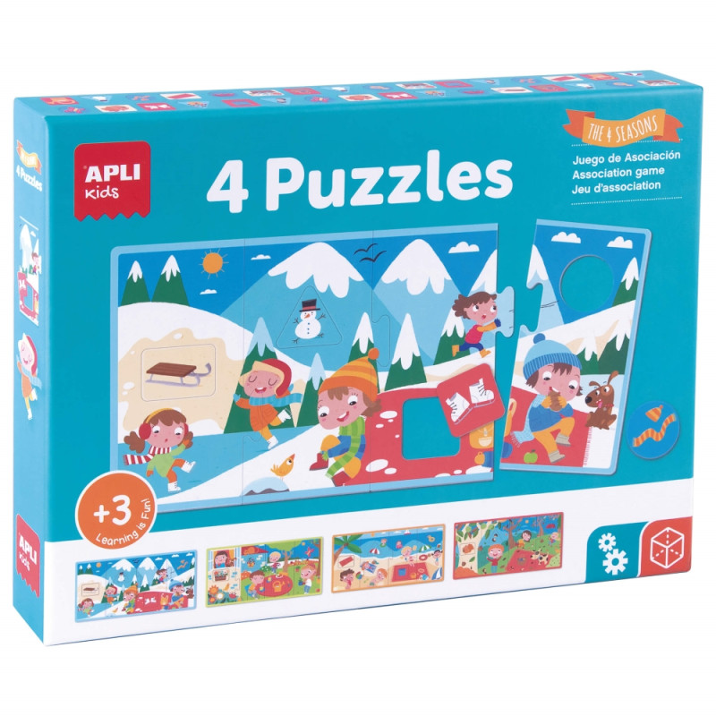 Le puzzle des 4 stations Le puzzle des 4 stations