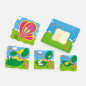 Puzzle de croissance -Papillon